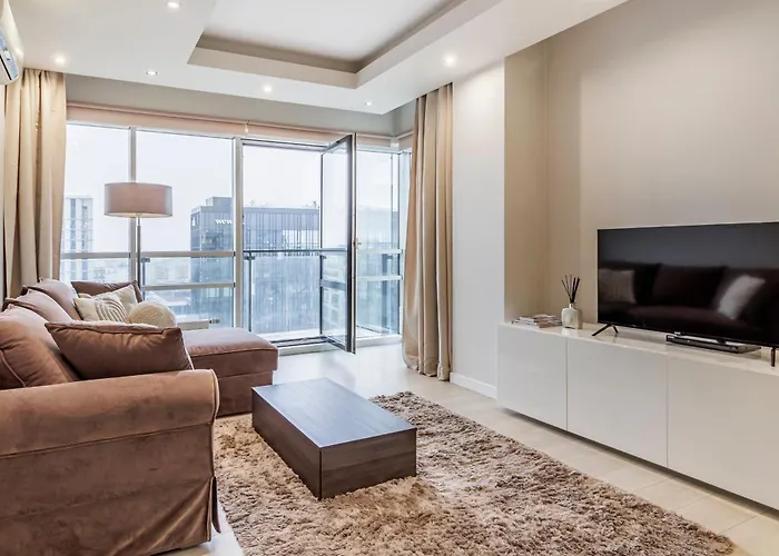 Platinum Towers - Luxury Centre With A View Apartament Warszawa